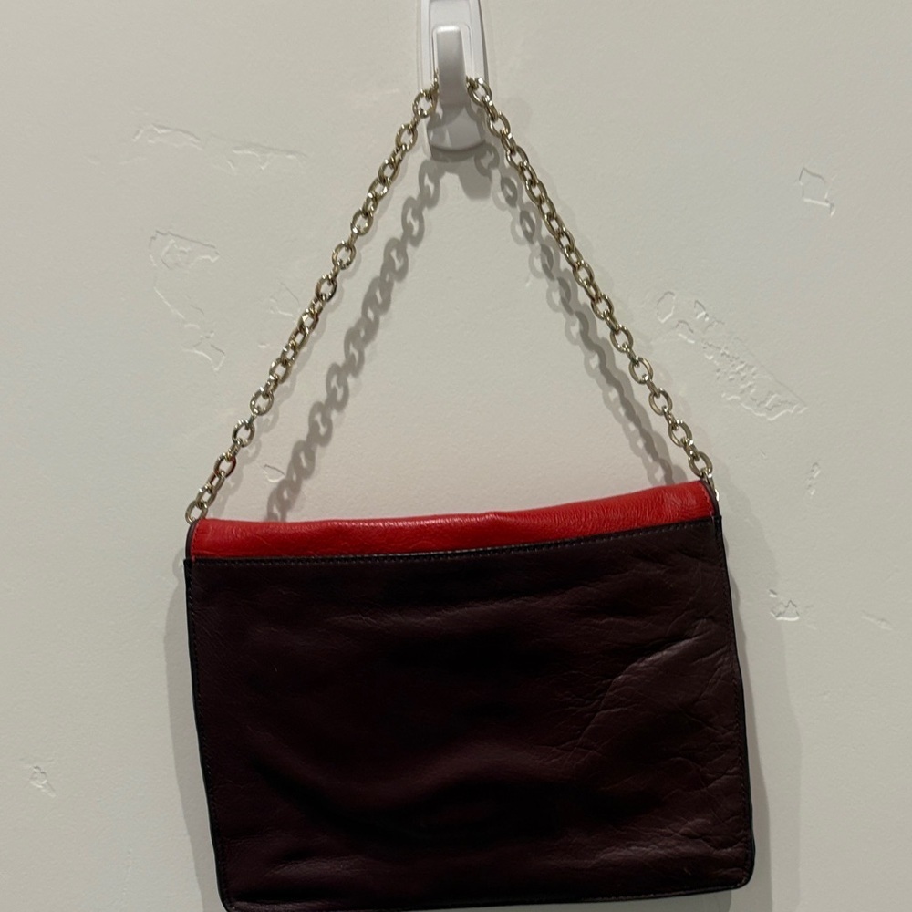 Banana Republic Red and Pink Shoulder Bag - Picture 3 of 5